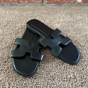 Black Sandals